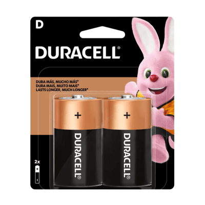 PILA DURACELL D X2