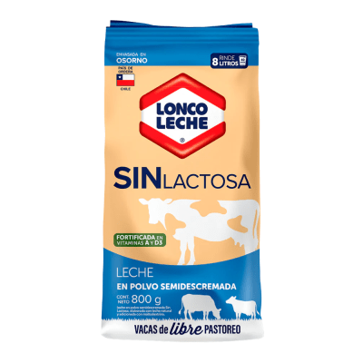 LECHE EN POLVO SEMIDESCREMADA SL LONCO LECHE 800G