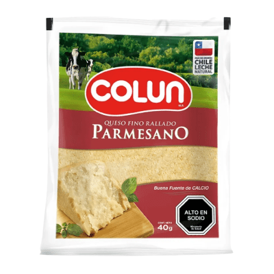 QUESO FINO RALLADO PARMESANO COLUN 40G