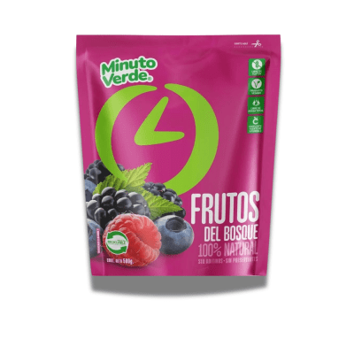 MINUTO VERDE FRUTOS DEL BOSQUE 400G