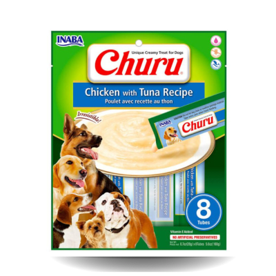CHURU PERRO POLLO CON ATUN 160G