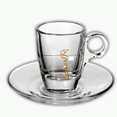 TAZA VIDRIO ESPRESSO LUCAFFE