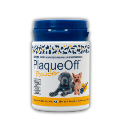 PLAQUE OFF POLVO PERROS 40G