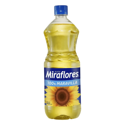 ACEITE MIRAFLORES 100%MARAVILLA 900ML