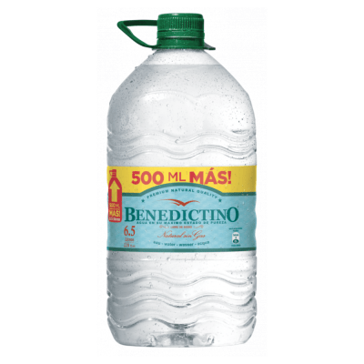 AGUA BIDOM 6.5L BENEDICTINO