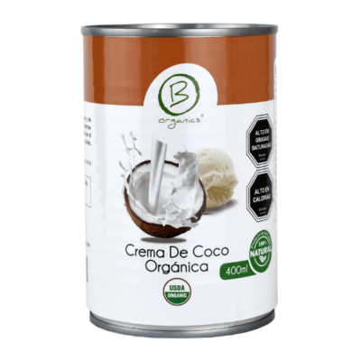 CREMA DE COCO 400ML ORGANICS