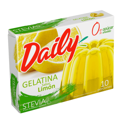 GELATINA DAILY SABOR LIMÓN 0 AZUCAR