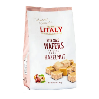 GALLETA WAFFER AVELLANA 400G