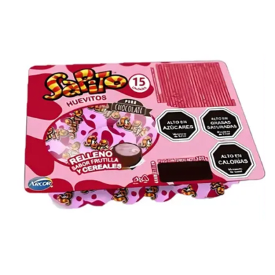 HUEVO SAPITO FRUTILLA 15U 94GR