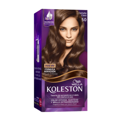 KOLESTON TINTE MINI KIT CASTAÑO CLARO 50