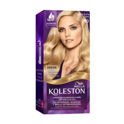 KOLESTON TINTE MINI KIT RUBIO EXTRA CLARO 90