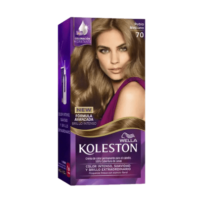 KOLESTON TINTE MINI KIT RUBIO MEDIO 70