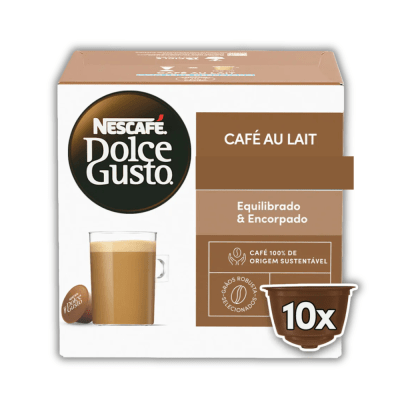 Capsulas Dolce Gusto Cafe con Leche 100gx10cap