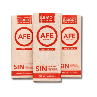 JUGO AFE TETRA MANZANA X3 200ML