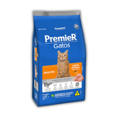 PREMIER AMBIENTES INTERNOS GATO ADULTO POLLO 1.5KG