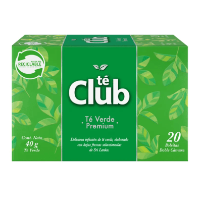 TE CLUB TE VERDE MATCHA 40G