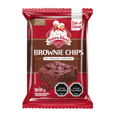BROWNIE CHIPS 62G