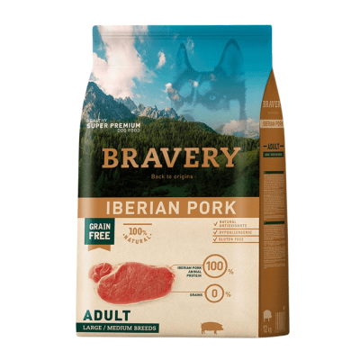 BRAVERY IBERIAN PORK ADULT 12KG