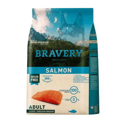 BRAVERY SALMON ADULT 12KG