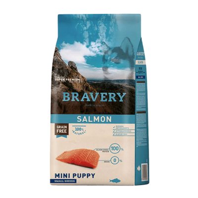 BRAVERY SALMON MINI PUPPY 7KG