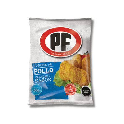 Nuggets de Pollo PF 400 Gr