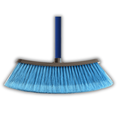 ESCOBILLON AZUL VIRUTEX CON MANGO