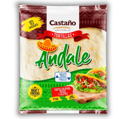 CASTAÑO TORTILLAS 340G