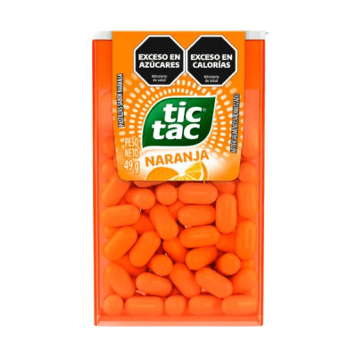 TIC TAC NARANJA 49 GR