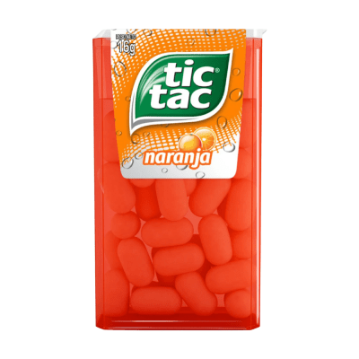 TIC TAC NARANJA 16g