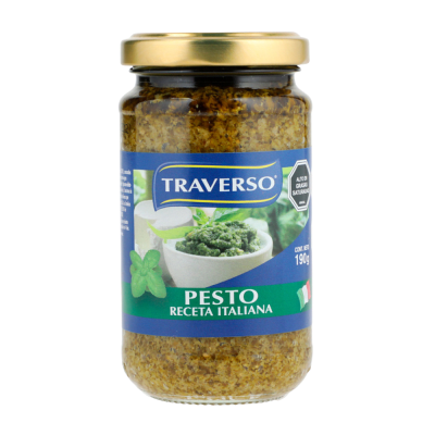 TRAVERSO PESTO RECETA ITALIANA 190G