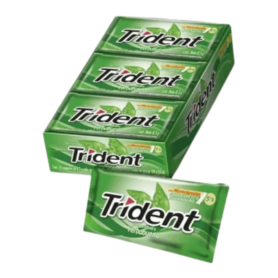 TRIDENT YERBABUENA 8,5G DISPLAY 18U