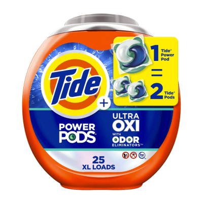 TIDE DETERGENTE POWER PODS ULTRA OXI 25 CT