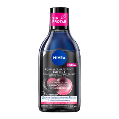 AGUA MICELAR EXPERT 400ML NIVEA