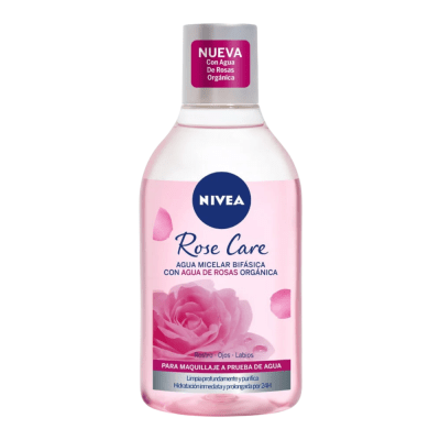 AGUA MICELAR NIVEA ROSE CARE 400ML