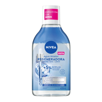 AGUA MICELAR REGENERADORA 400ML NIVEA