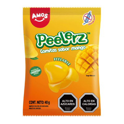 GOMITAS PEELERZ SABOR MANGO 40G