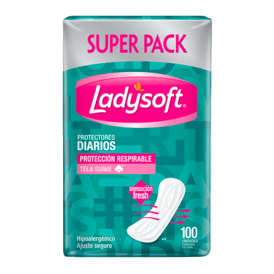 LADYSOFT PROTECTOR DIARIO 100 UND