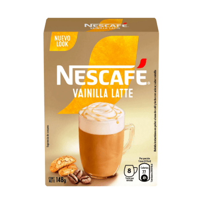 NESCAFE VAINILLA LATTE 8 TAZAS 148GR