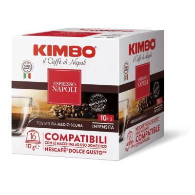KIMBO 16 CAPSULAS ESPRESSO NAPOLI