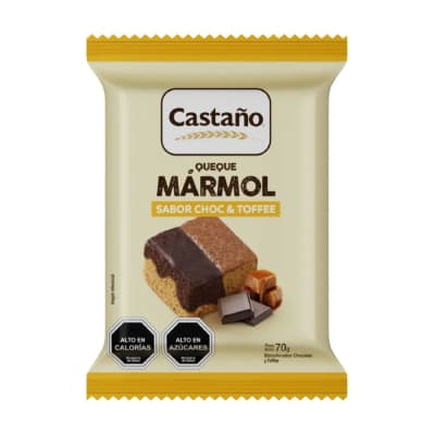 QUEQUE MARMOL CASTAÑO 70GR