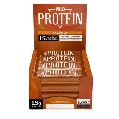 Barra Wild Protein Caramelo display 16 und