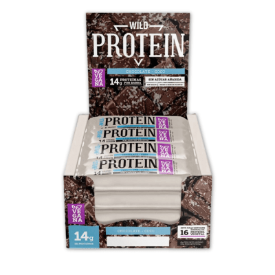 Barra Wild Protein Chocolate - Coco Disp.x16un