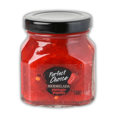 PERFECT CHOICE  MERMELADA PIMIENTO PIQUILLO 160G