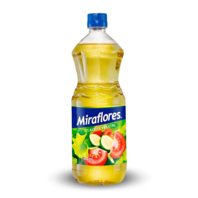ACEITE VEGETAL MIRAFLORES  900ML