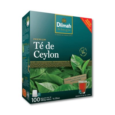 Tea Dilmah Premium Te de Ceylon 100 Bolsas 180g