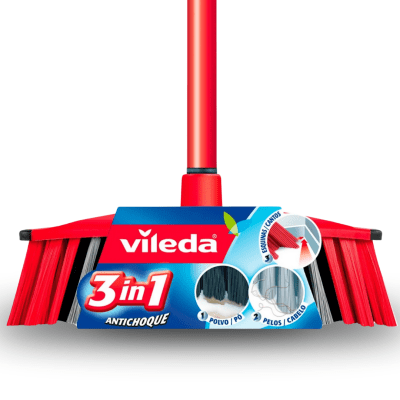 ESCOBILLON MULTIUSO CON MANGO VILEDA