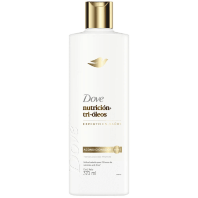 DOVE ACONDICIONADOR NUTRICIÓN + TRI-OLEOS 370ML