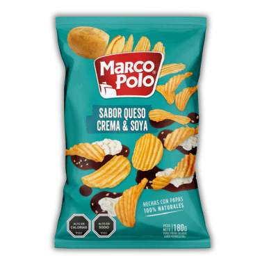 MARCO POLO QUESO CREMA Y SOYA 180G