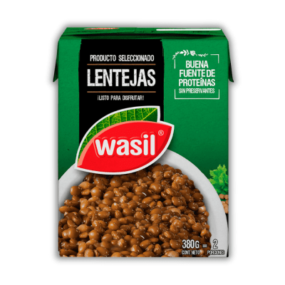 LENTEJAS  WASIL 380 GR