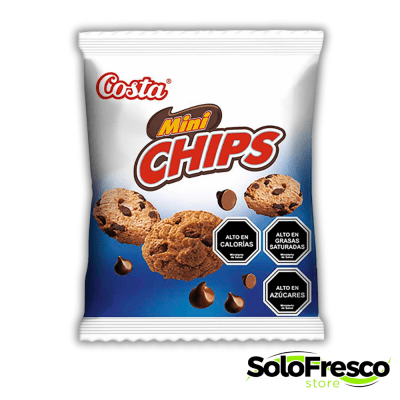 GALLETA MINI CHIPS 35g